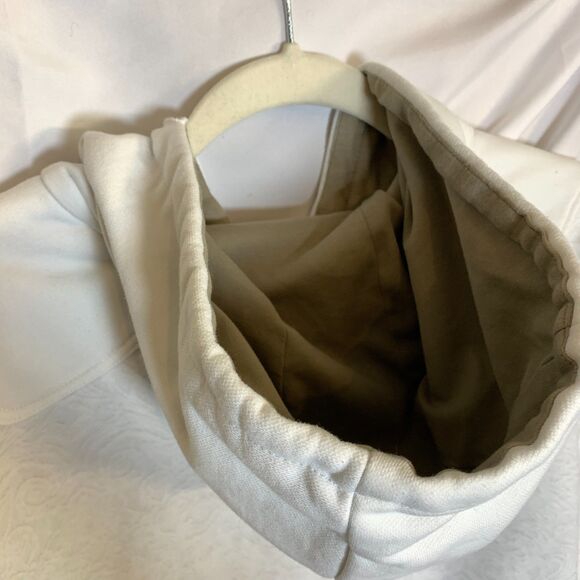 Almgwand Women’s White Hooded Zip Jacket Size 16 Embroidered Logo Apres Ski - Picture 12 of 13